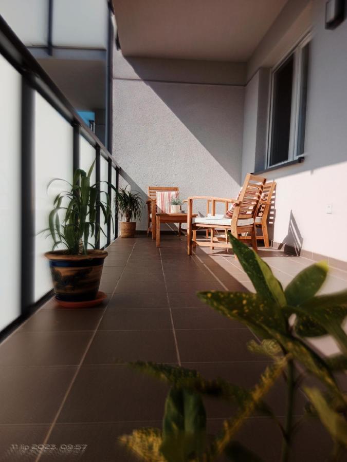 Ferienwohnung Apartament Na Zielonej Z Tarasem Schneidemühl Exterior foto