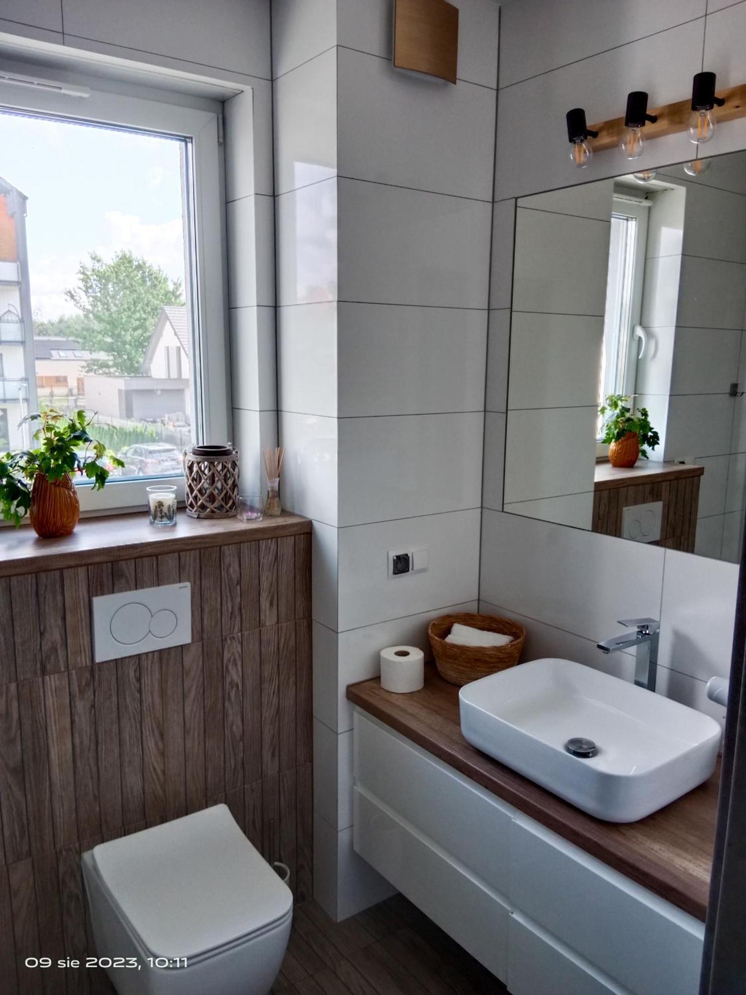 Ferienwohnung Apartament Na Zielonej Z Tarasem Schneidemühl Exterior foto